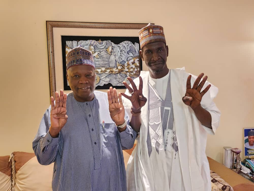 Gombe NNPP Chairman Meets Gov Inuwa Defects To APC