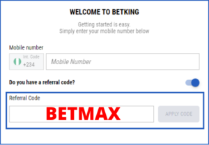 BetKing Referral Code