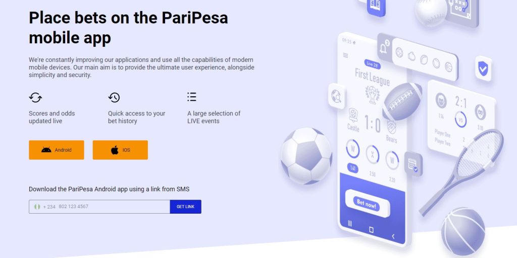 How to download the Paripesa App