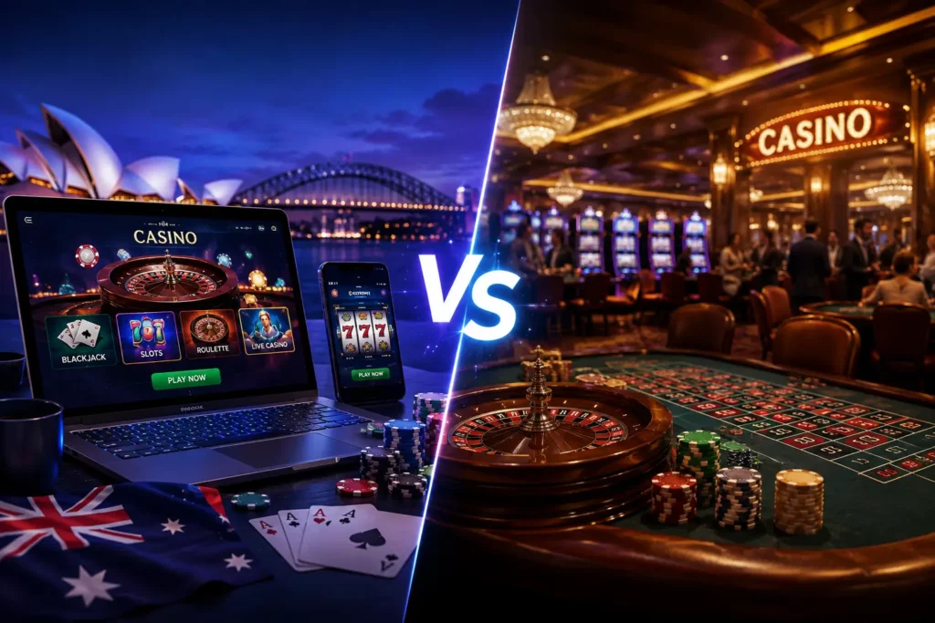 Online vs Land-Based Casinos