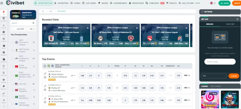 Ivibet-betting