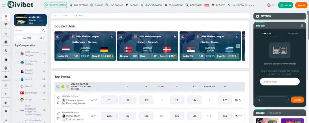 чуждестранен сайт за спортни залози - Ivibet