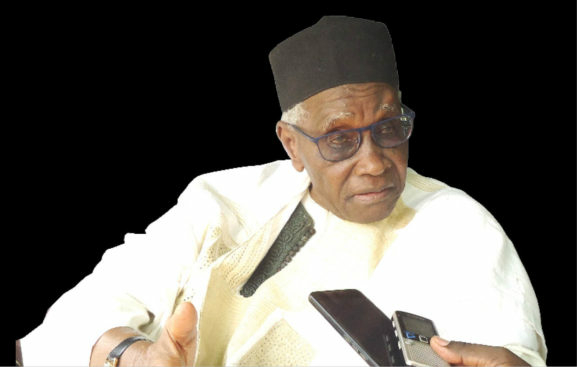 Train Attack: New Video Shows Ango Abdullahi’s Son Still In Terrorists’ Den 1 prof ango abdullahi