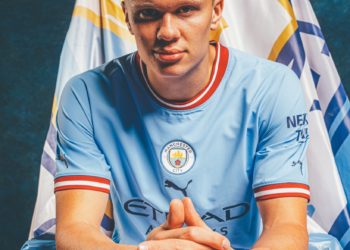 EPL: Manchester City Unveil Striker, Haaland, At Etihad