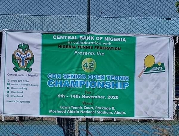 CBN Tennis Open: Only Players Without Bank Account, Complete Details Yet To Receive Pay – Official 1 CBN Tennis Open