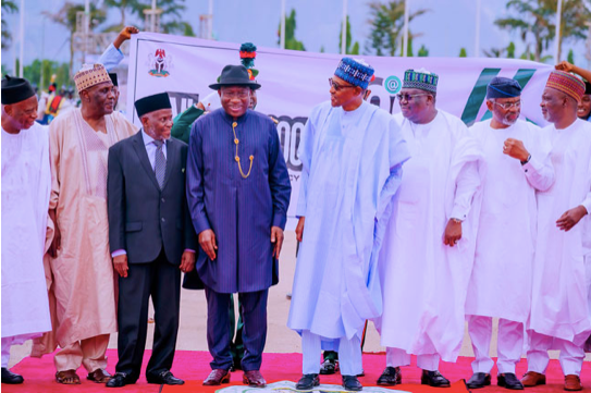 Buhari, Jonathan, Others Mark Democracy Day In Abuja 1 Buhari, Jonathan