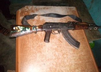 Police In Gun Duel With Bandits, Recover AK47 Rifle, 4 Motorcycles