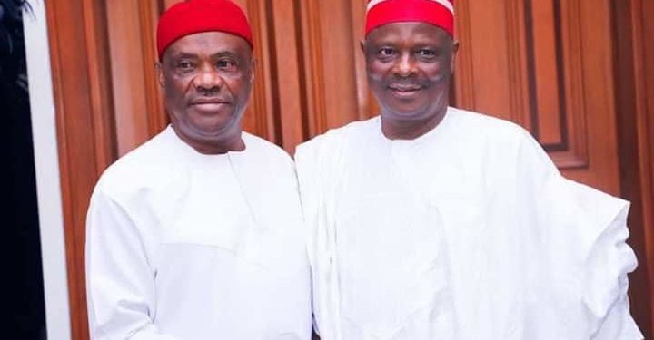 Wike Wears Symbolic kwankwaso red cap