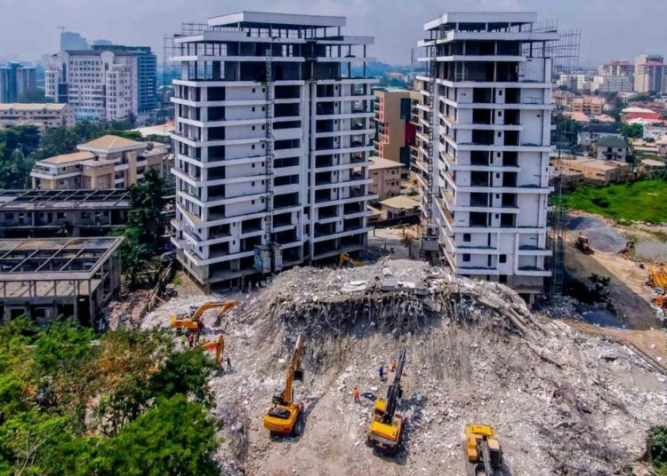 Lagos Confiscates Site Of Collapsed 21-storey Building In Ikoyi