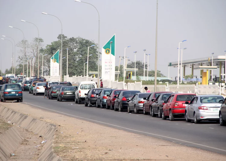 fuel queue