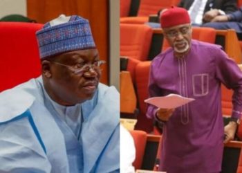 Drama As Lawan Forgets Abaribe’s Resignation Letter At Home  
