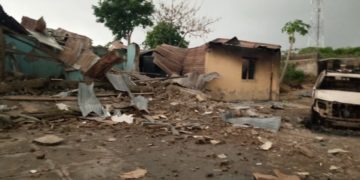 JUST-IN: Unknown Gunmen Attack Police Area Command In Kogi