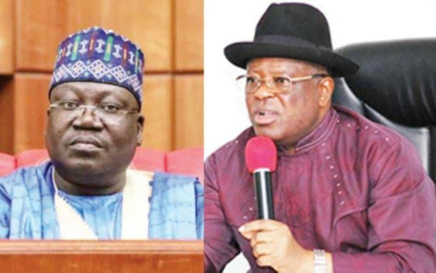 APC Presidential Ticket: Umahi Didn't Step Down For Lawan - Ebonyi Govt 1 umahi lawan