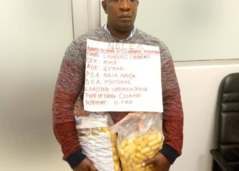 NDLEA Arrests 8 Suspects With Cocaine, Others At Lagos, Abuja, Enugu Airports