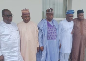 2023: Obasanjo, Tambuwal In Closed-door Meeting In Abeokuta