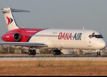 JUST-IN: Dana Aircraft With 100 Passsengers Landed Safely In Abuja After Engine Failure