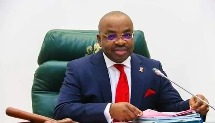 Emmanuel Presents N697bn 2023 Budget Estimate To A'Ibom Assembly 1 Governor Udom Emmanuel