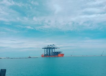 Buhari Welcomes Berthing Of First Ship At Lekki Deep Seaport