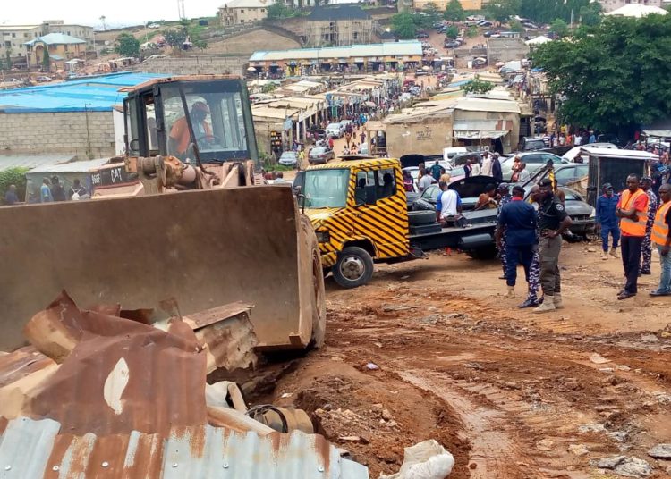 Fcta demolishes illegal mechanic workshops