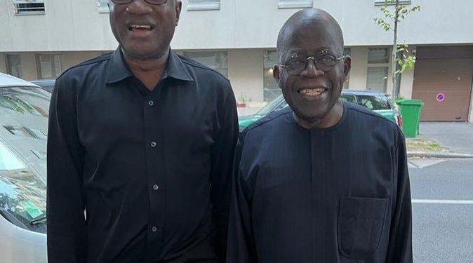 Otedola visits tinubu