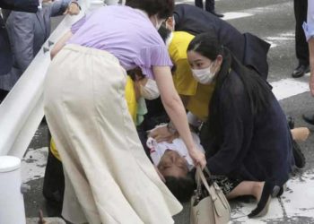JUST-IN: Ex-Japanese PM, Shinzo Abe, Shot On Campaign Trail