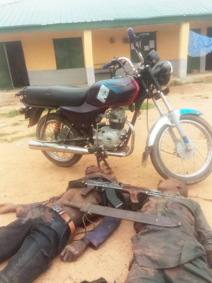 JUST-IN: Police Kill 2 Bandits, Recover AK47 Rifle, Motorcycle In Kaduna
