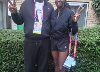 Dare Receives World Champion, Amusan In Birmingham