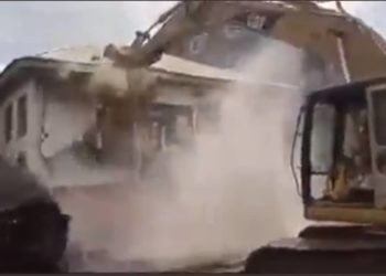 BREAKING: Anambra Govt Demolishes Odumeje’s Church