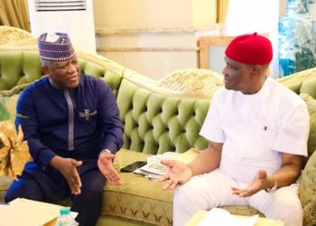 Ex-Zamfara Gov, Yari, Meets Wike In Rivers