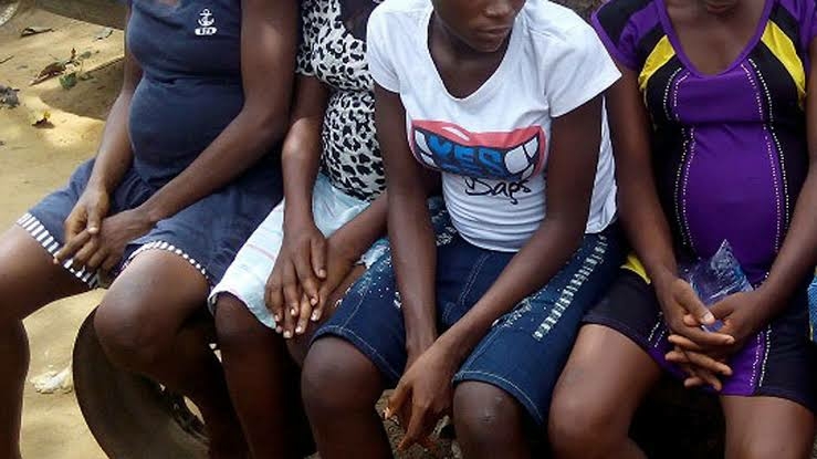 Police Uncover Baby Factory In Delta, Rescue Pregnant Women 1 mothers baby factory