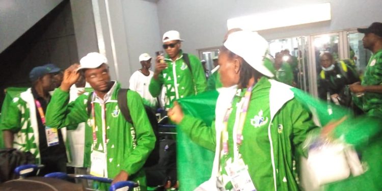 Team Nigeria's Athletes Return Home To Heroic Welcome