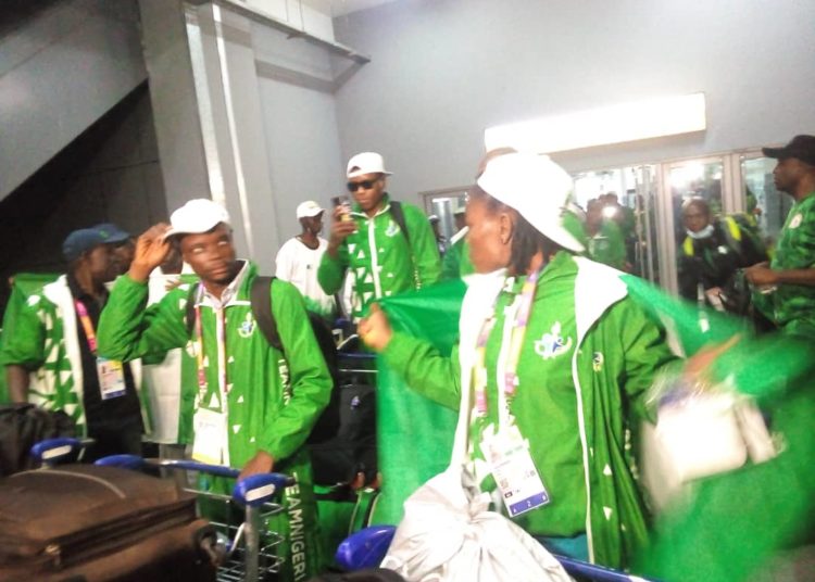 Team Nigeria's Athletes Return Home To Heroic Welcome