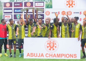 12 Strong FC Wins Merrybet 5Stars Premier League Northern Region Title