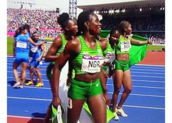 BREAKING: Team Nigeria Wins First-ever Women’s 4x100m Gold At C’Wealth Games