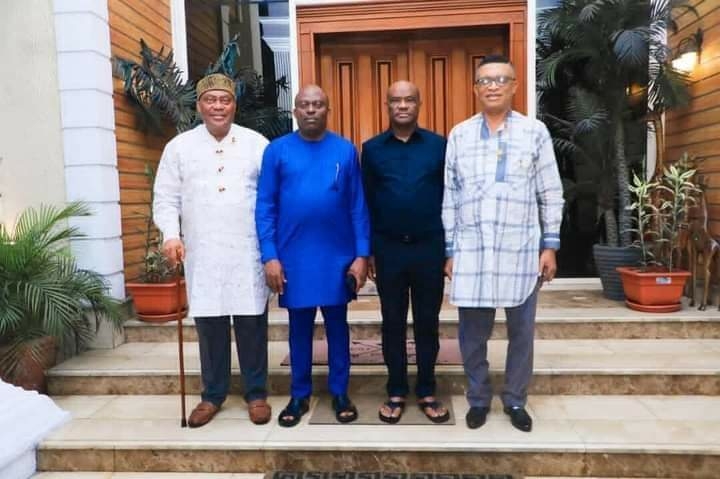 Wike Denies Removing PDP Flags From Rivers Govt House 1 IMG 20220812 WA0006