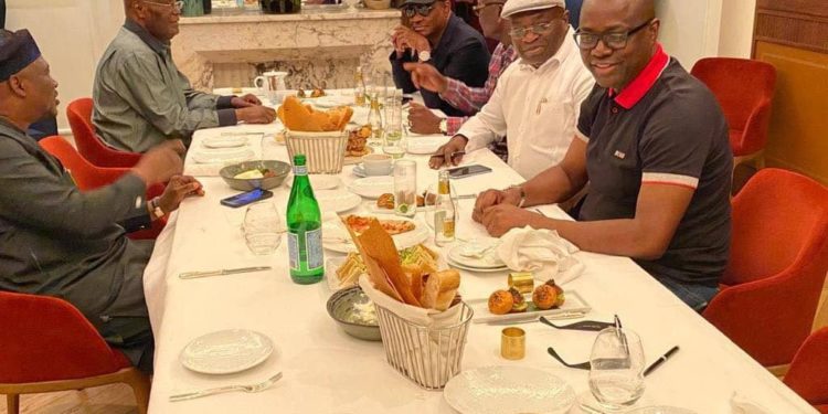 Atiku Meets wike in London