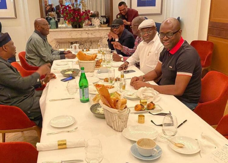 Atiku Meets wike in London