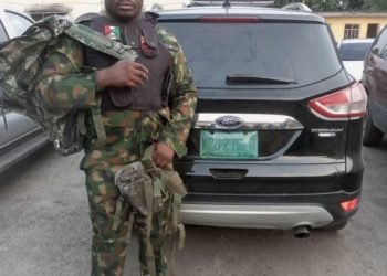 Police Arrest Fake Army Captain For Robbery In Lagos