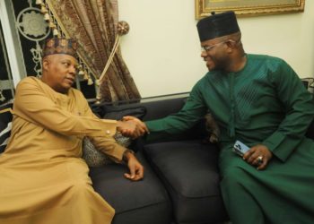2023 Elections: Shettima, Yahaya Bello In Closed-door Meeting
