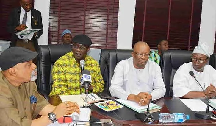 BREAKING: ASUU Suspends 8-month-old Strike 1 Labour Minister Ngige and ASUU leaders