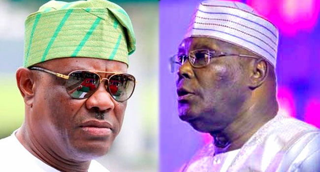 Finally, Atiku, Wike Reconciliation Collapses 1 Nyesom Wike Atiku Abubakar