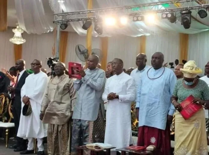Okowa, Omo-Agege, Ibori, Join Olu Of Warri Thanksgiving 1 Thanksgiving