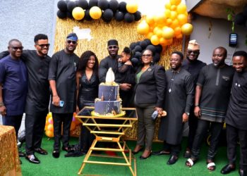 Gospel Artiste, Moses Bliss, Seun Okinbaloye, Others Storm Birthday Bash For Skyewise CEO