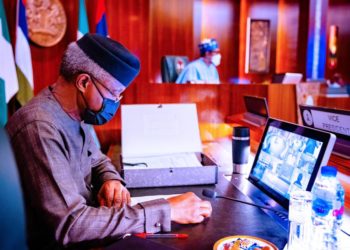 Osinbajo Physically Attends FEC Meeting First Time After Surgery