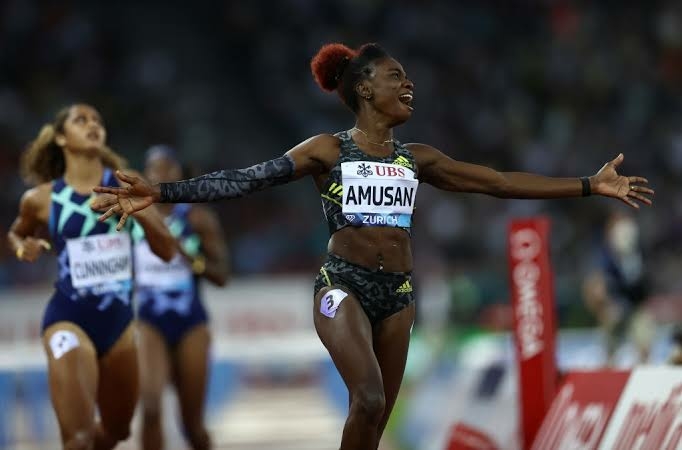 Amusan Loses Race In Lausanne Diamond League, Finishes Second 1 amusan