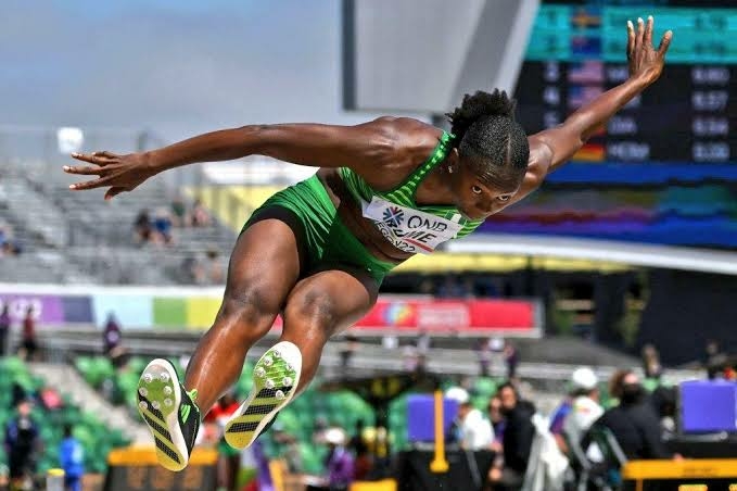 Ese Brume Jumps To Gold In New C'Wealth Games Record 1 ese brume