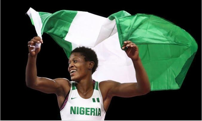 2022 C'Wealth Games: Wrestler Adekuoroye Defends Her Crown In 6-4 Final Win 1 Adekuoroye
