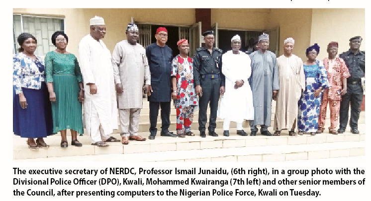 NERDC Donates Computers To Kwali Police Division 1 nerdc