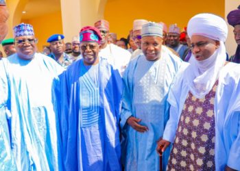 Tinubu, Lawan, Govs, Ministers, Others In Gombe For Inuwa’s Son’s Wedding