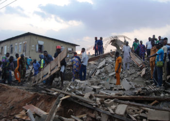 JUST-IN: 7 Persons Injured As 5-storey Building Collapses In Oyo
